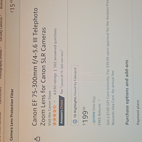 Canon EOS Rebel T3 DSLR - Picture 11 of 11